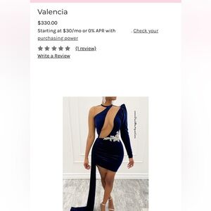 Dach Boutique “Valencia” Dress sz Small